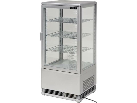 YATO WITRYNA CHŁODNICZA 78L 42x38x96 SREBRNA YATO WITRYNA CHŁODNICZA 78L 42x38x96 SREBRNA
