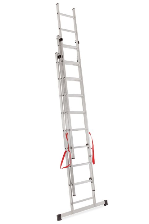AWTOOLS DRABINA ALUMINIOWA BASIC 3x10 STOPNI 150KG AWTOOLS DRABINA ALUMINIOWA BASIC 3x10 STOPNI 150KG