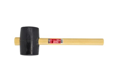 AWTOOLS MŁOTEK GUMOWY TRZON DREWNO 340g AWTOOLS MŁOTEK GUMOWY TRZON DREWNO 340g