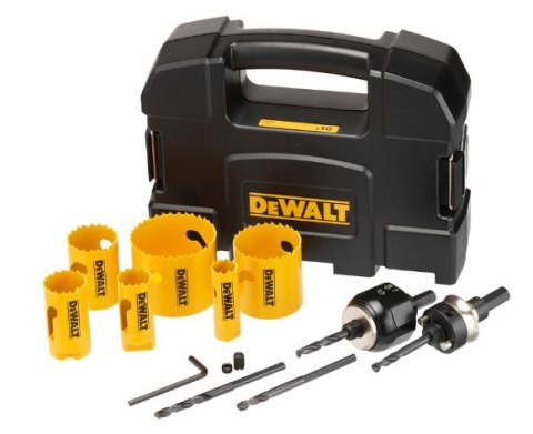 DEWALT OTWORNICA ZESTAW 10cz. BIMETAL 20, 25, 32, 38, 51, 64mm EXTREME DEWALT OTWORNICA ZESTAW 10cz. BIMETAL 20, 25, 32, 38, 51, 64mm EXTREME