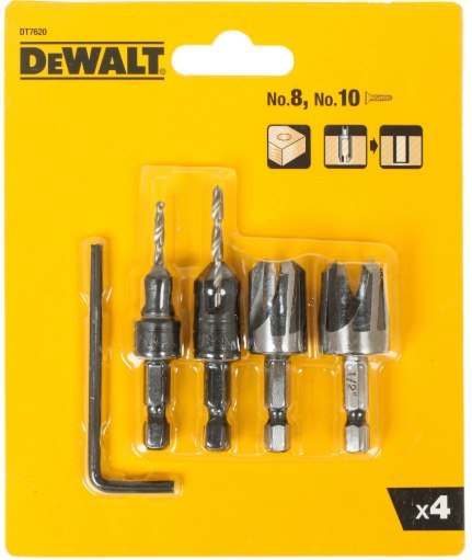 DEWALT POGŁĘBIACZ 4szt. DEWALT POGŁĘBIACZ 4szt.