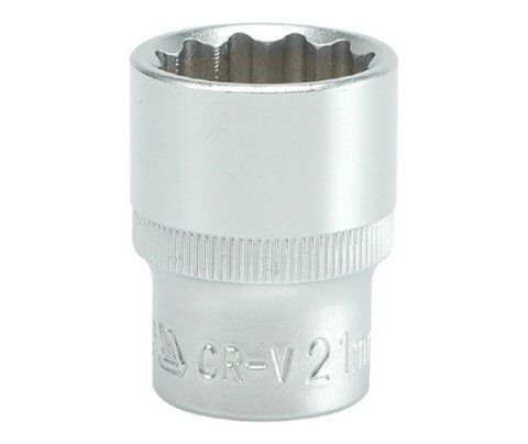 YATO NASADKA 12-KĄTNA 1/2" KRÓTKA 21mm YATO NASADKA 12-KĄTNA 1/2" KRÓTKA 21mm