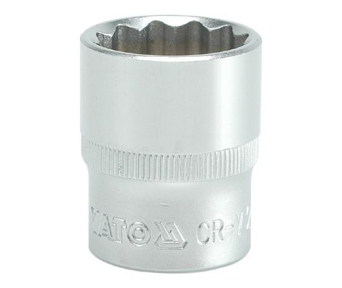 YATO NASADKA 12-KĄTNA 1/2" KRÓTKA 23mm YATO NASADKA 12-KĄTNA 1/2" KRÓTKA 23mm