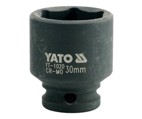 YATO NASADKA UDAROWA 6-KĄTNA 1/2" KRÓTKA 30mm YATO NASADKA UDAROWA 6-KĄTNA 1/2" KRÓTKA 30mm