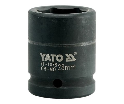 YATO NASADKA UDAROWA 6-KĄTNA 3/4" KRÓTKA 28mm YATO NASADKA UDAROWA 6-KĄTNA 3/4" KRÓTKA 28mm