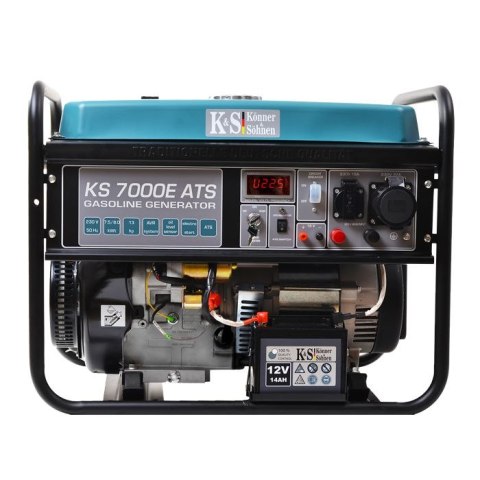 KÖNNER & SÖHNEN GENERATOR PRĄDOTWÓRCZY BENZYNOWY 5,0kW 230V KS 7000E ATS, ROZRUCH ELEKTRYCZNY KÖNNER & SÖHNEN GENERATOR PRĄDOTWÓRCZY BENZYNOWY 5,0kW 230V KS 7000E ATS, ROZRUCH ELEKTRYCZNY