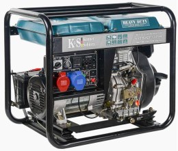 KÖNNER & SÖHNEN GENERATOR PRĄDOTWÓRCZY DIESEL 7,0kW 230/400V KS 9100HDE-1/3 ATSR