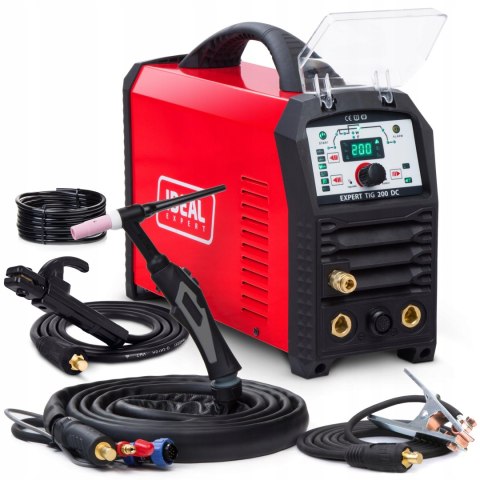 SPAWARKA IDEAL EXPERT TIG 200 DC PULS MMA 230V 200A 2T/4T HF DO STALI SPAWARKA IDEAL EXPERT TIG 200 DC PULS MMA 230V 200A 2T/4T HF DO STALI