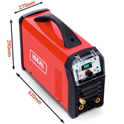 SPAWARKA IDEAL EXPERT TIG 200 DC PULS MMA 230V 200A 2T/4T HF DO STALI SPAWARKA IDEAL EXPERT TIG 200 DC PULS MMA 230V 200A 2T/4T HF DO STALI