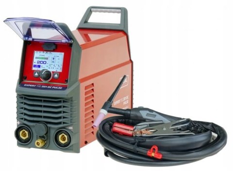 Spawarka EXPERT TIG 201 DC PULSE Pro3.5 LCD Ideal Spawarka EXPERT TIG 201 DC PULSE Pro3.5 LCD Ideal