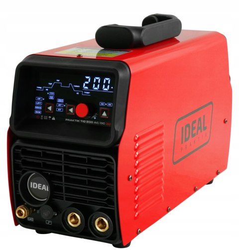 Spawarka Tig Aluminium Ac/dc PULS IDEAL PRAKTIK TIG 200 AC/DC LED Spawarka Tig Aluminium Ac/dc PULS IDEAL PRAKTIK TIG 200 AC/DC LED