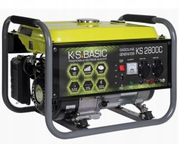 KÖNNER & SÖHNEN GENERATOR BENZYNOWY 2,5kW 230V KSB 2800C BASIC (UZWOJENIE MIEDZIANE)