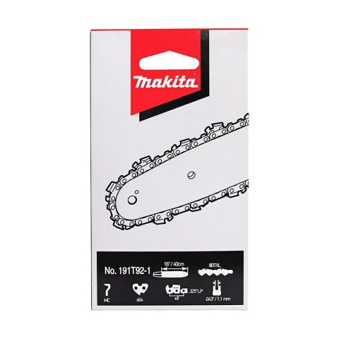 MAKITA ŁAŃCUCH TNĄCY 80TXL 40cm 1,1mm 0,325" MAKITA ŁAŃCUCH TNĄCY 80TXL 40cm 1,1mm 0,325"