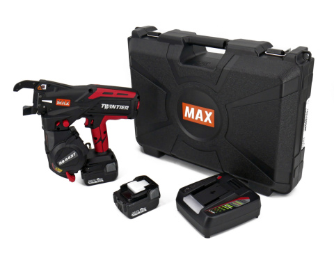 Wiązarka akumulatorowa MAX RB443T "TWINTIER" Wiązarka akumulatorowa MAX RB443T "TWINTIER"