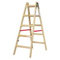 AWTOOLS DRABINA DREWNIANA 2x 5 STOPNI 150KG