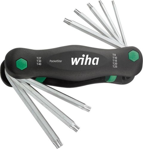Zestaw wkrętaków TORX® PocketStar T9-T40mm Wiha Zestaw wkrętaków TORX® PocketStar T9-T40mm Wiha