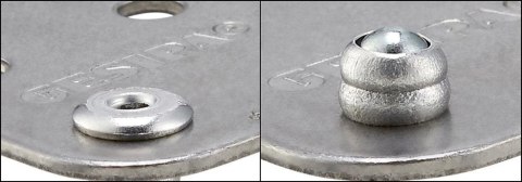 Nit jednostronnie zamyk, alum./VA,leb plas.-okr. 4x10mm GESIPA (500 szt.)