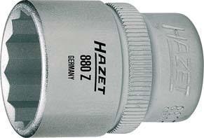 Klucz nasadowy - nasadka 3/8", 13mm, 12-kątna, 880Z-13 HAZET Klucz nasadowy - nasadka 3/8", 13mm, 12-kątna, 880Z-13 HAZET