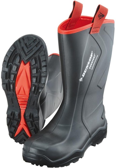 Buty Dunlop Purofort+ Rugged, rozmiar 47, czarne Buty Dunlop Purofort+ Rugged, rozmiar 47, czarne