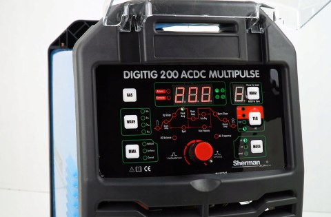 Spawarka TIG DIGITIG 200 AC/DC MULTIPULSE Sherman