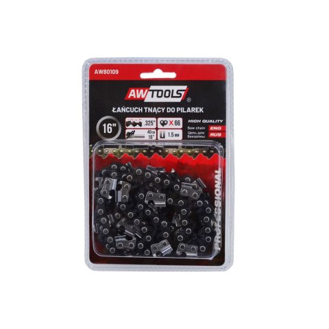 AWTOOLS ŁAŃCUCH TNĄCY 40cm/66/325"/1,5 DO CS580/CS620 / BLACK LINE AWTOOLS ŁAŃCUCH TNĄCY 40cm/66/325"/1,5 DO CS580/CS620 / BLACK LINE