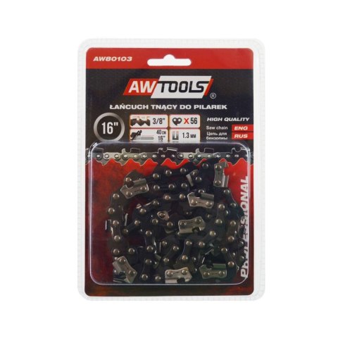 AWTOOLS ŁAŃCUCH TNĄCY 30cm/44/3/8"/1,3 DO CS250 /BLACK LINE AWTOOLS ŁAŃCUCH TNĄCY 30cm/44/3/8"/1,3 DO CS250 /BLACK LINE