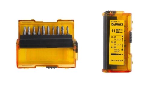 DEWALT ZESTAW KOŃCÓWEK 11 elem. DEWALT ZESTAW KOŃCÓWEK 11 elem.