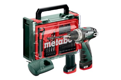 METABO WKRĘTARKA POWERMAXX BS BASIC SET 34/17Nm 2x2,0Ah + 41 ACC WALIZKA