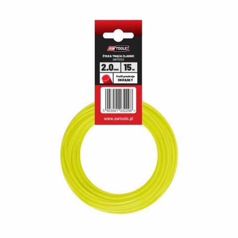 AWTOOLS ŻYŁKA TNĄCA 2,0x10m / OKRĄGŁA AWTOOLS ŻYŁKA TNĄCA 2,0x10m / OKRĄGŁA